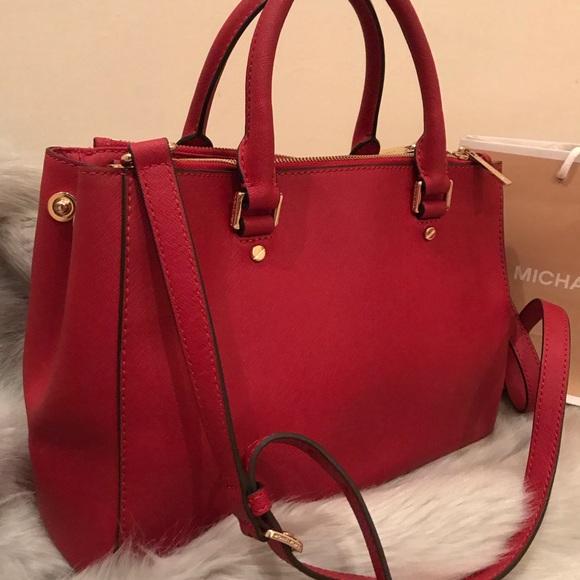 Michael Kors Sutton Medium Satchel Bag - Picture 6 of 8